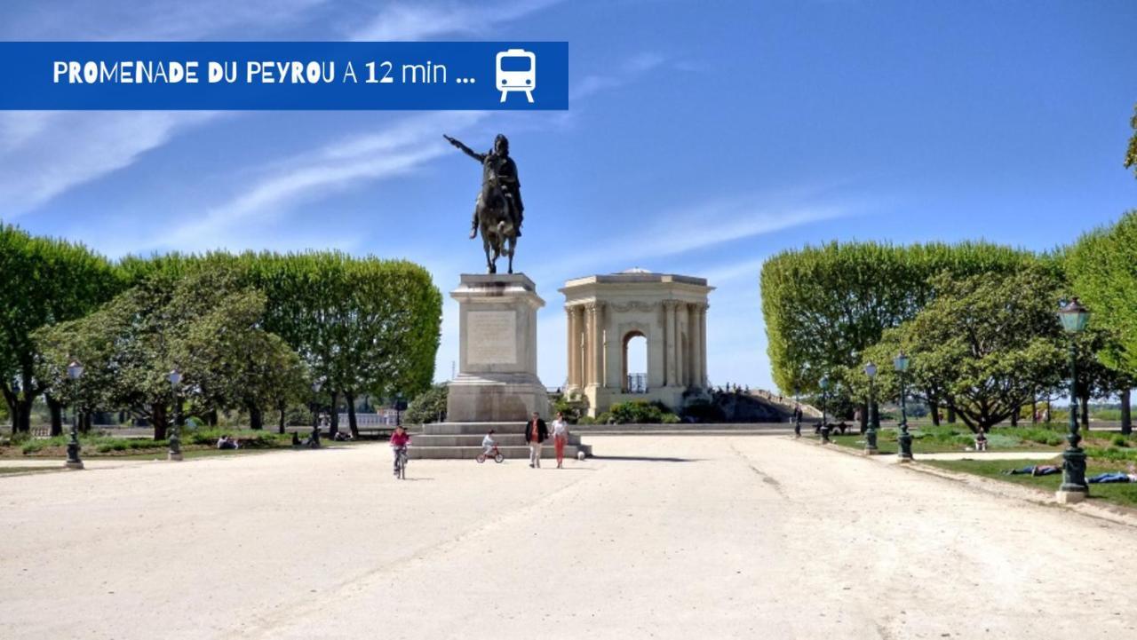 Apartament Uncourtsejour - Montpellier Gare - Parking Zewnętrze zdjęcie